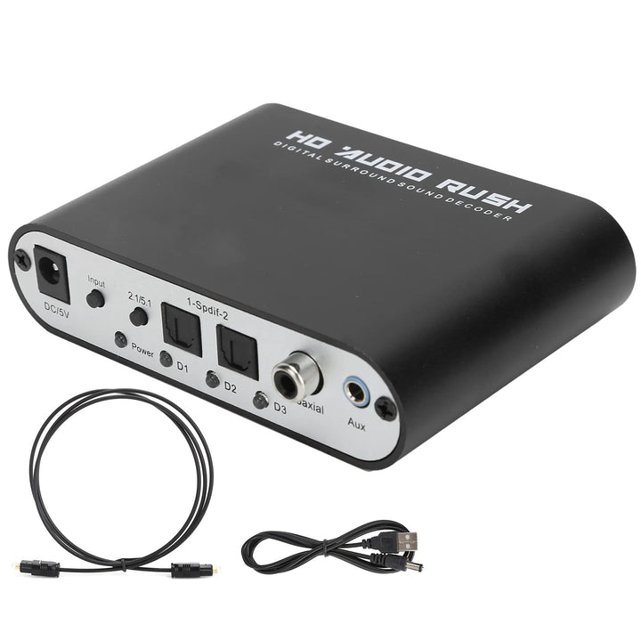 5.1CH DTS Dolby Converter 4K Audio Extractor HDMI Audio Decoder Digital Audio Converter Output Optic