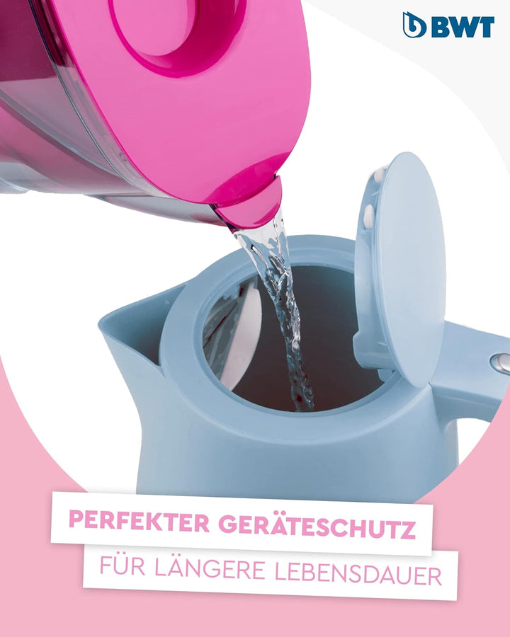 BWT - 814134 - Filterkartusche Magnesium Mineralized Water & Wasserfilter Vida Rosa 2,6L | Filter mi
