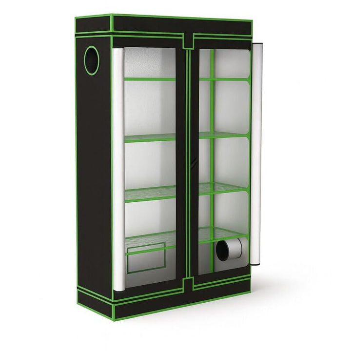 Weedness Dark Box Grow-Box für Indoor-Zucht 120x40x200 cm Propagator - Zuchtzelt Growschrank Growzel