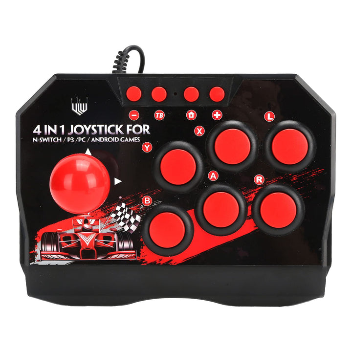 Universal Nostalgia Arcade Fight Stick, Arcade Fight Stick, Kabelgebundener Arcade-Joystick, Arcade-