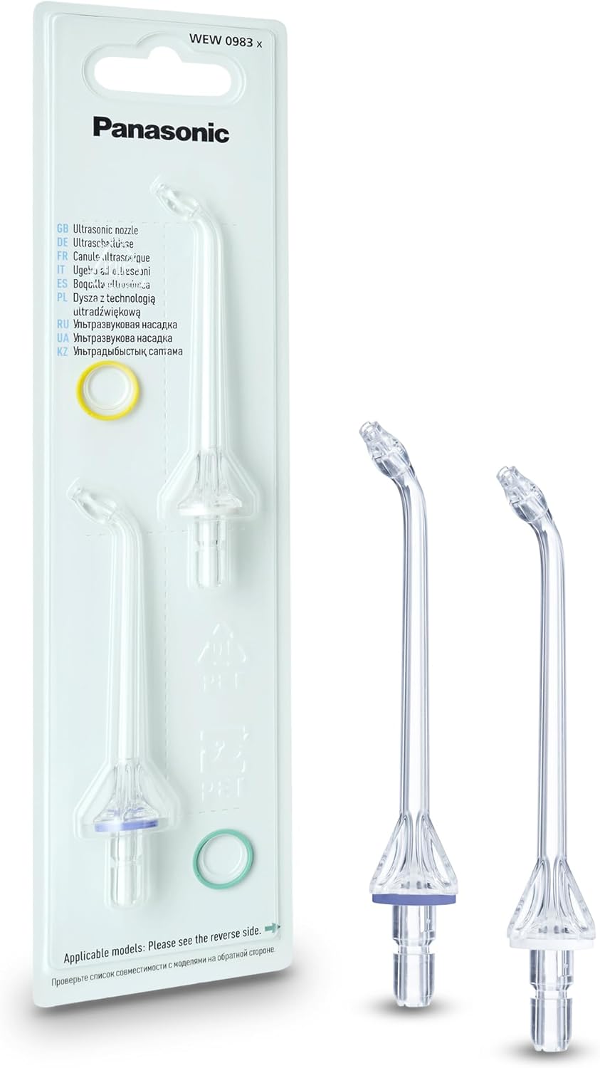 Panasonic WEW0983 Ersatzkanüle für Munddusche EW1511, 2 Stück WEW0983X503, WEW0983X503