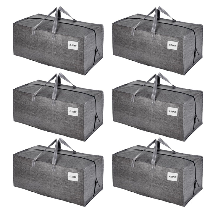 VENO 6-er Pack extra grosse Umzugstaschen mit Rucksackgurten, Umzugshelfer, starke Griffe und Reissv