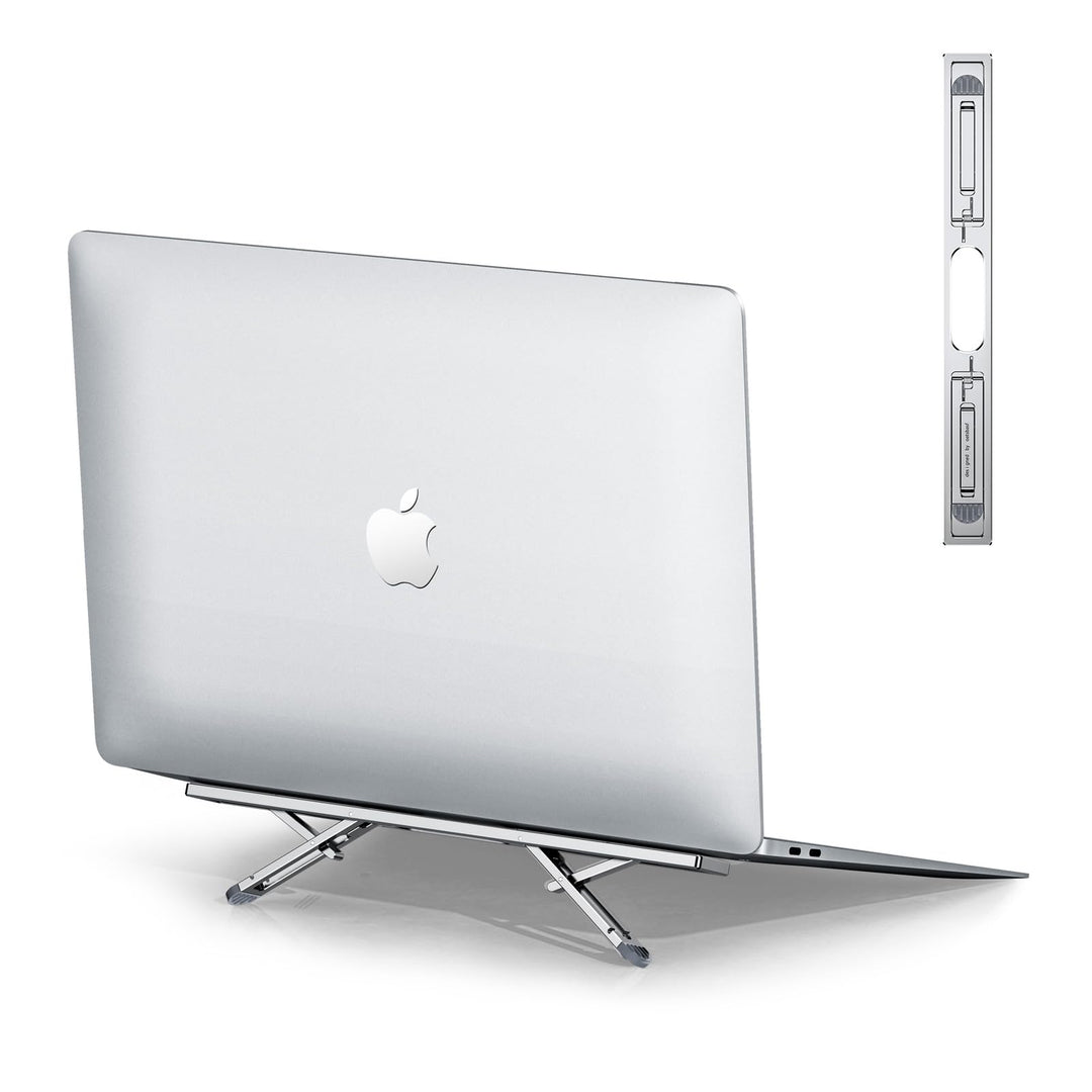 nediea Faltbarer Laptop Ständer, Laptopständer Höhenverstellbar, Laptop Kippständer, Tragbarer Lapto