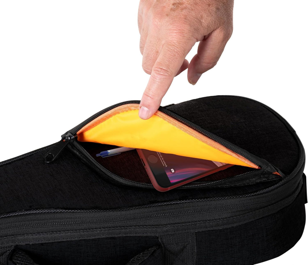 Rocktile Tasche für Sopran-Ukulele - Gigbag für Sopran-Ukulele - Maximale Innenmasse (LxBxH): 56 x 1