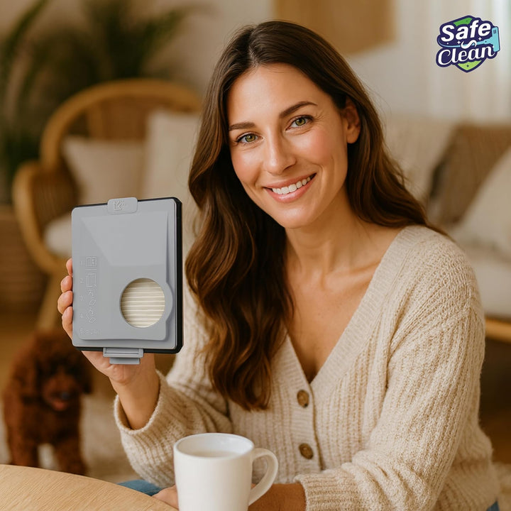 SAFE 'N CLEAN Feinstaubfilter kompatibel mit Miele Boost CX1 - SF-HY 60, CX-FSF, 11639240 – Ersatz H