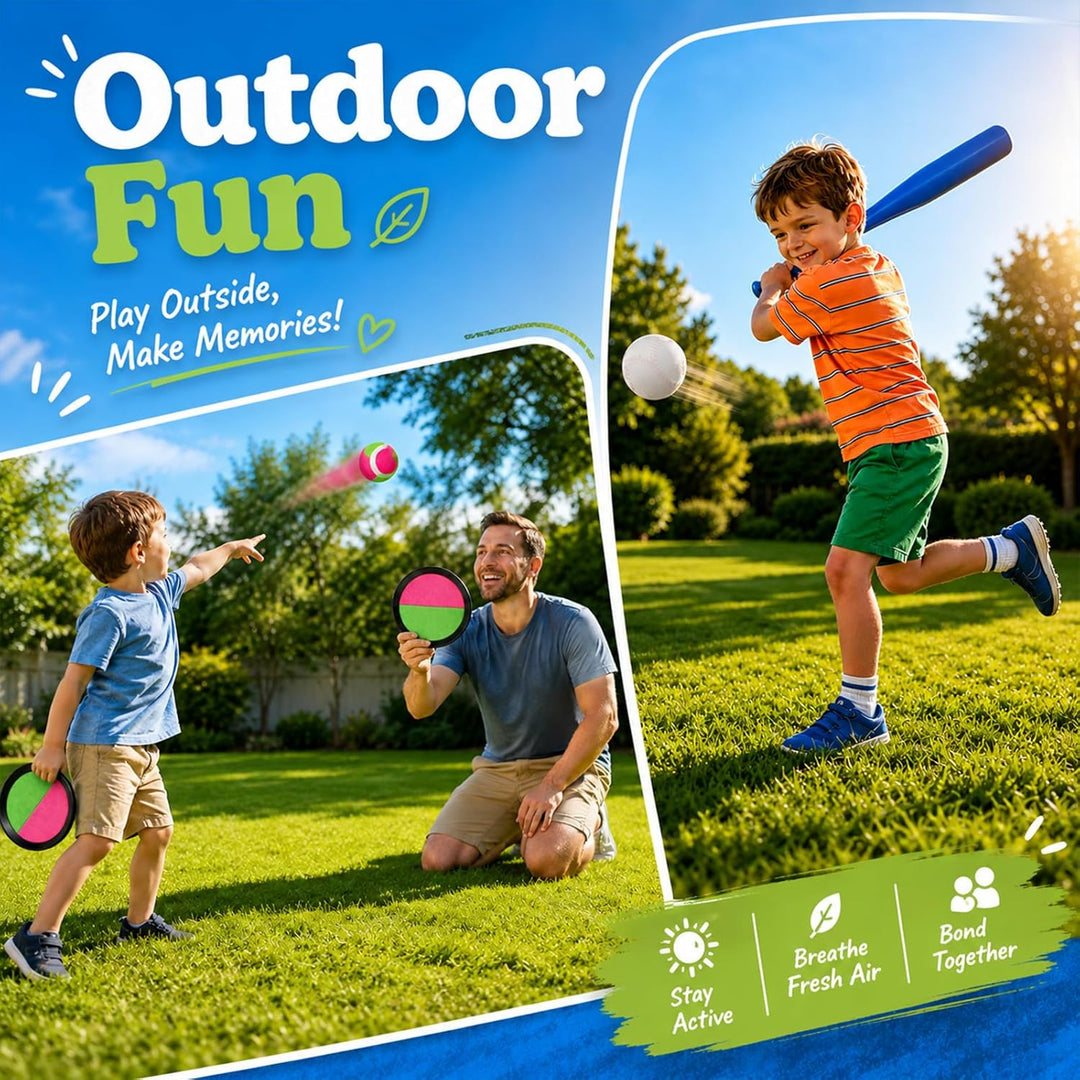 Outdoor Spiele für Kinderspiele 8-12, 6 in 1 Gartenspielzeug Kinderspiele Set, Wurfspiel Kinder mit