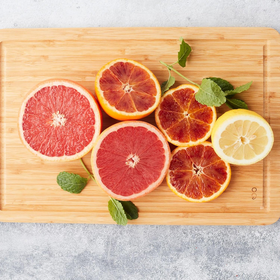 Point-Virgule Schneidebrett, Küchenzubehör zum Schneiden von Brot, Fleisch, Obst und Gemüse, 37,5x25