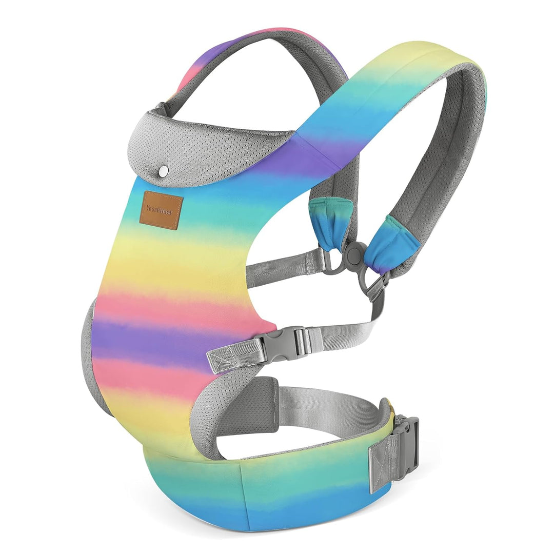 Babytrage Neugeborene ab Geburt,Ergonomische Gemütlich und leichtgewichtig Baby tragetuch mit Nacken