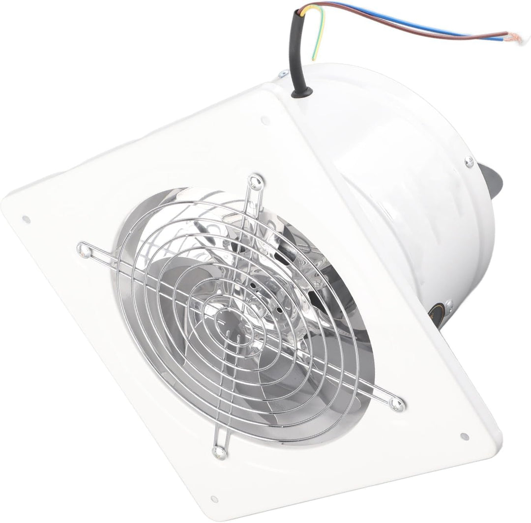 Industrieller Wandventilator, 167 mm, 220V, Abluftventilator für Küche, Bad und Büro, Wandmontage