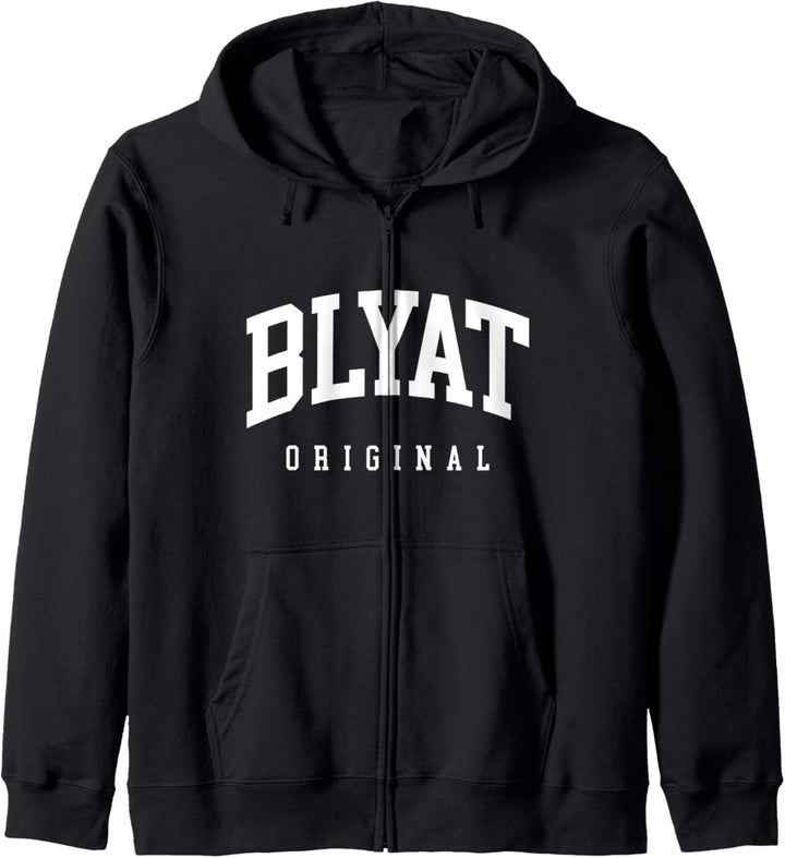 Cyka Blyat Original College Look für Russen Russland Russia Kapuzenjacke