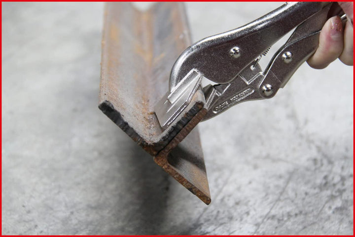 KS Tools 115.2076 Breitmaul-Flachbacken-Gripzange mit Easy-Release, 205mm