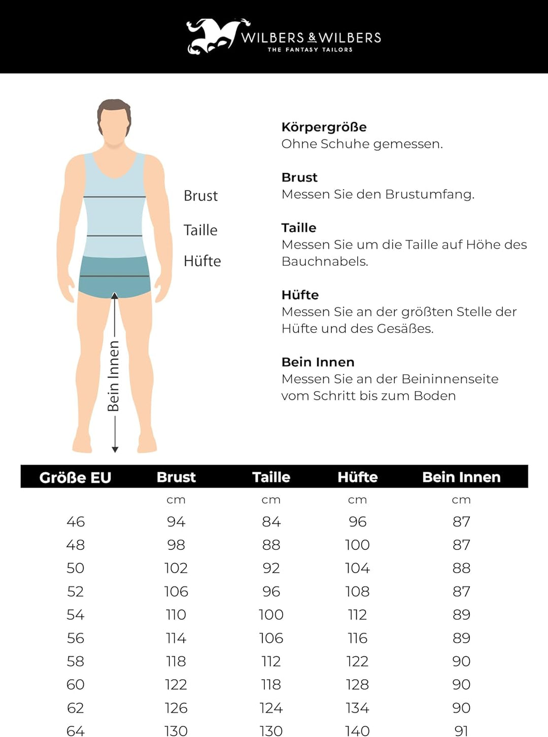 Herren-Kostüm Clown-Latzhose, Gr. 54-56 56 Bunt, 56 Bunt