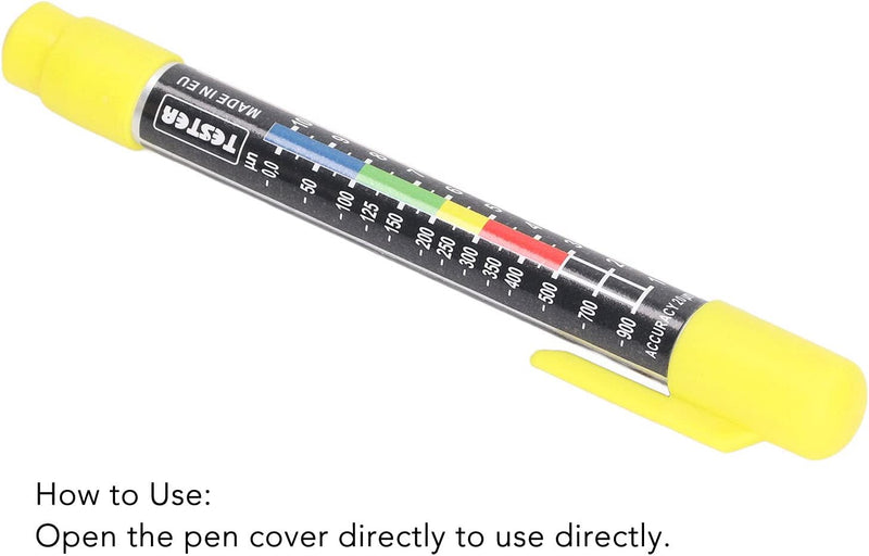 Lackdickenmessgerät Car Body Damage Detector Coating Test Pen für Automobile