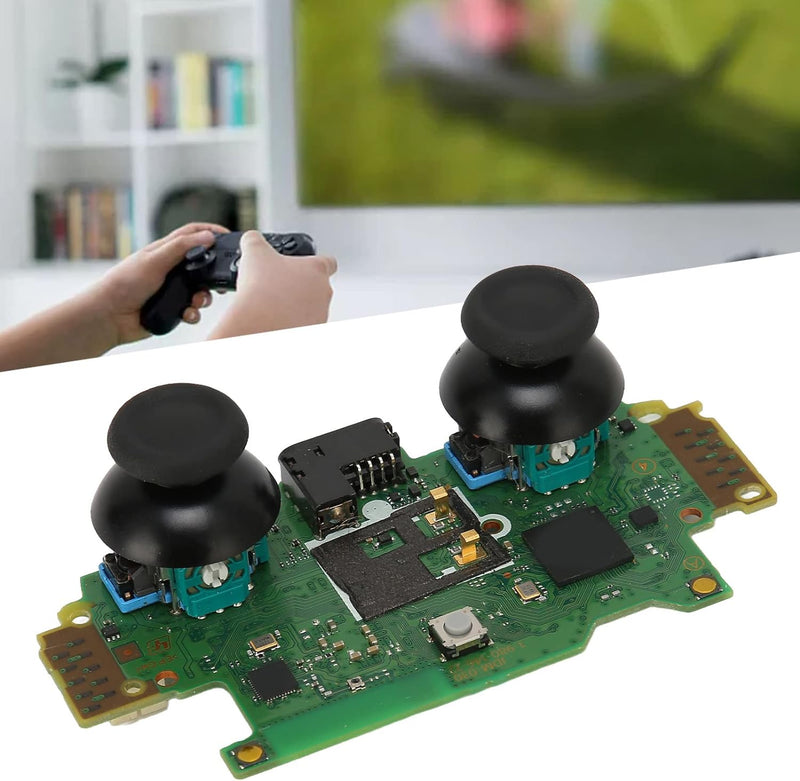 Gamepad Ersatz Mainboard für PS4 Slim Gamepad JDM030, mit Paar 3D Hut, Gleiche Reaktion und Funktion
