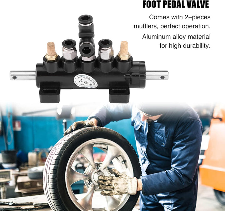 Luftregelventil, Fusspedal Ventil für Reifenmontiermaschine Liefert Werkzeug Typ B(Type B(4))