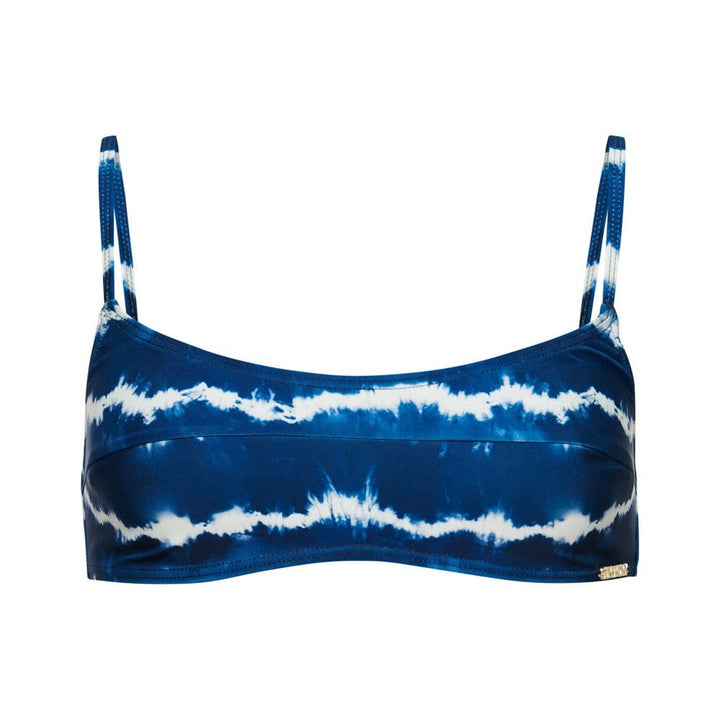 Superdry Code Tie Dye Bikini Top TIE DYE Navy - 12