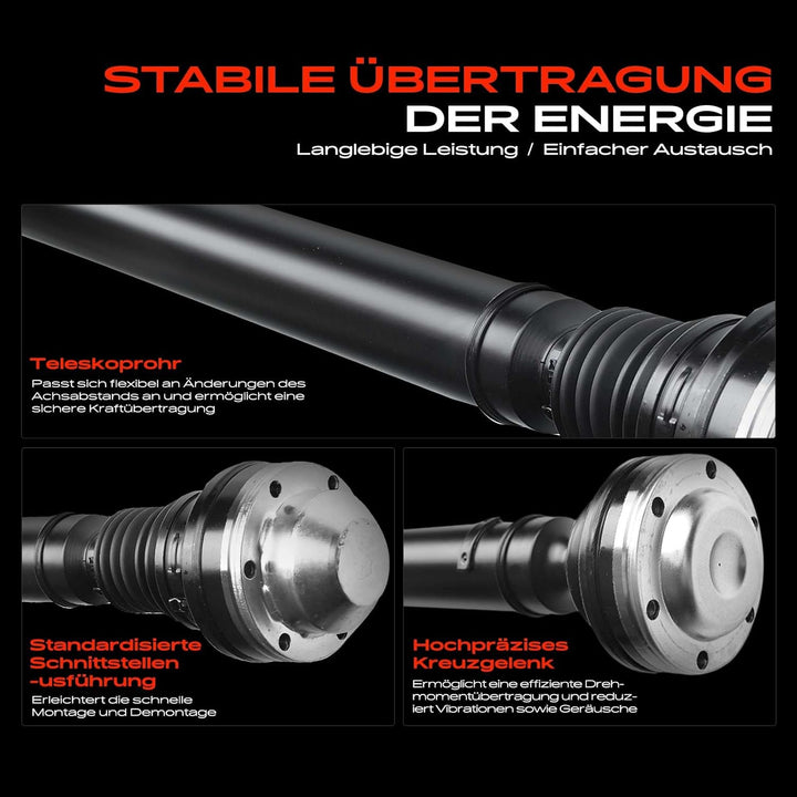 Kardanwelle Gelenkwelle 804 mm Vorderachse für Grand Cherokee II WG WJ 2.7L 3.1L 1999-2005 52099499A