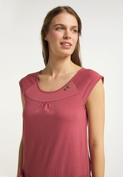 Ragwear Kleid Damen Penelope 2111-20010 Grün Green 5023 XL Altrosa, XL Altrosa