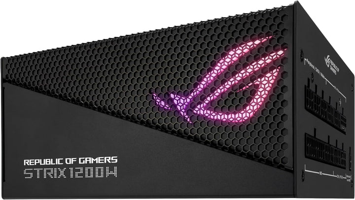 ASUS ROG Strix 1200 W Gold Aura Edition Netzteil (Zertifiziert 80+ Gold, ATX 3.0, Cybenetics Lambda