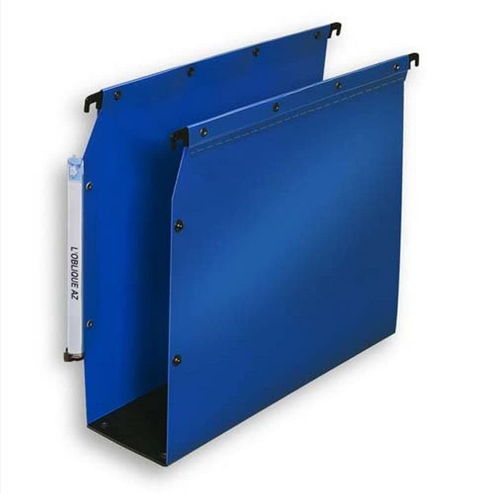 ELBA Polypro Ultimate kunststoff Hängemappe Schrank A4 80mm boden kunststof Blau 10er Karton A4 Bode