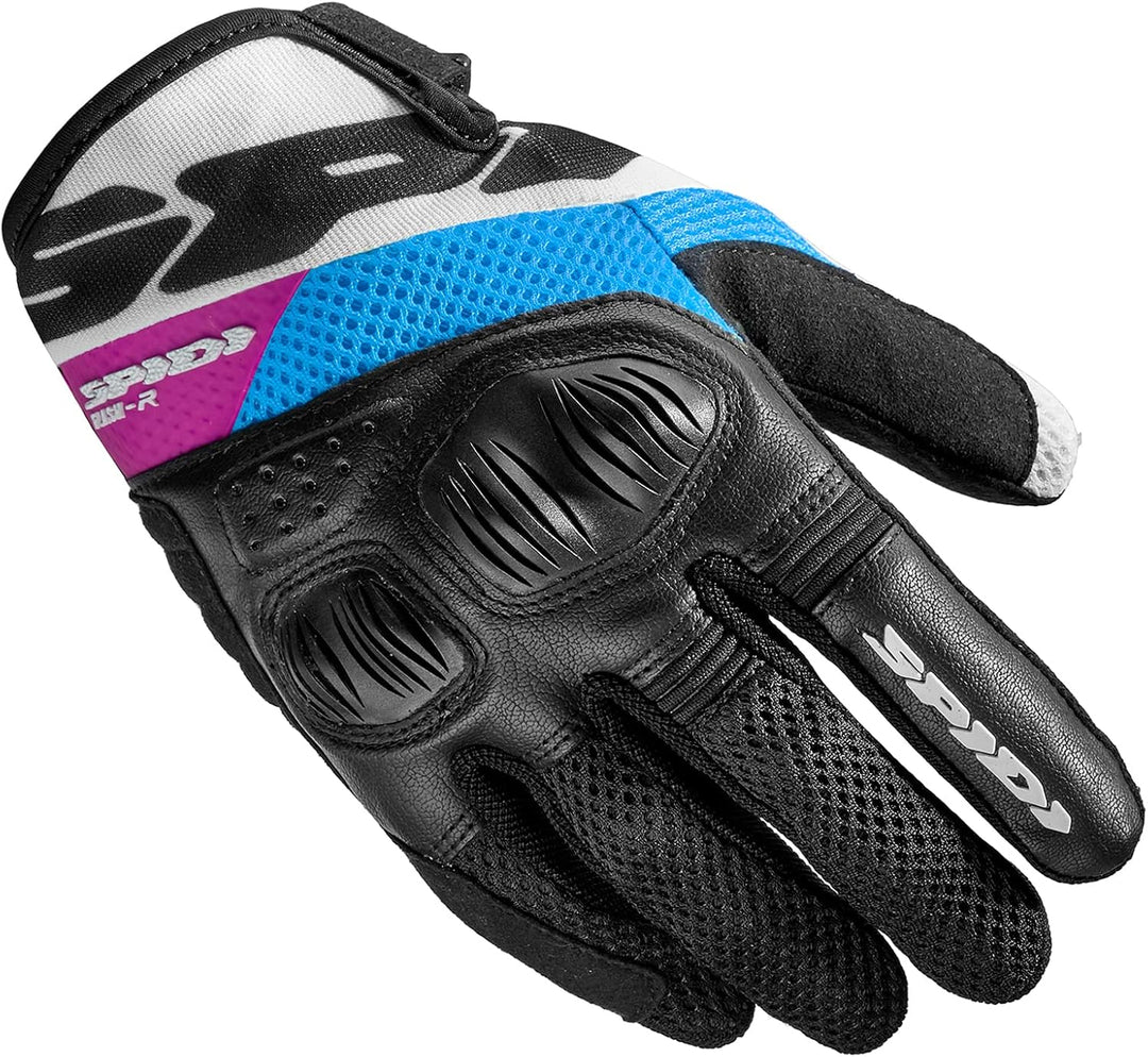 SPIDI, Flash-R Evo Lady, Damen-Motorrad-Handschuhe, schützend & strapazierfähig, Sommerhandschuhe, w