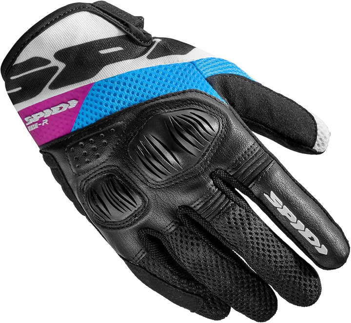SPIDI, Flash-R Evo Lady, Damen-Motorrad-Handschuhe, schützend & strapazierfähig, Sommerhandschuhe, w