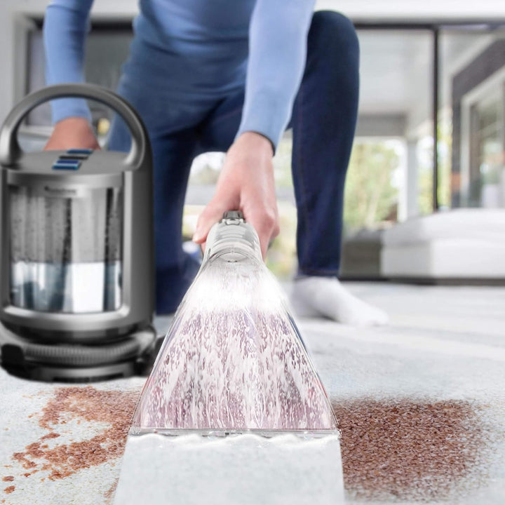 TurboTronic Multi Waschsauger, 500W Spot Cleaner mit 1,6l Dual Tank, Nass-Sauger Haustier Notfall Te