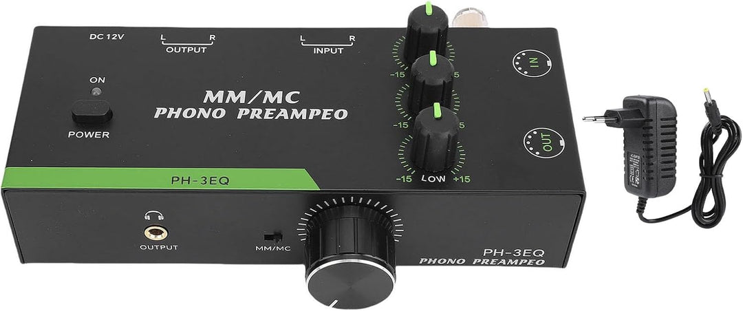 SUNGOOYUE Phono Preamplifie, Mm/MC -Turntable Preamp Professional Mini Stereo Stereo Phonograph Prea