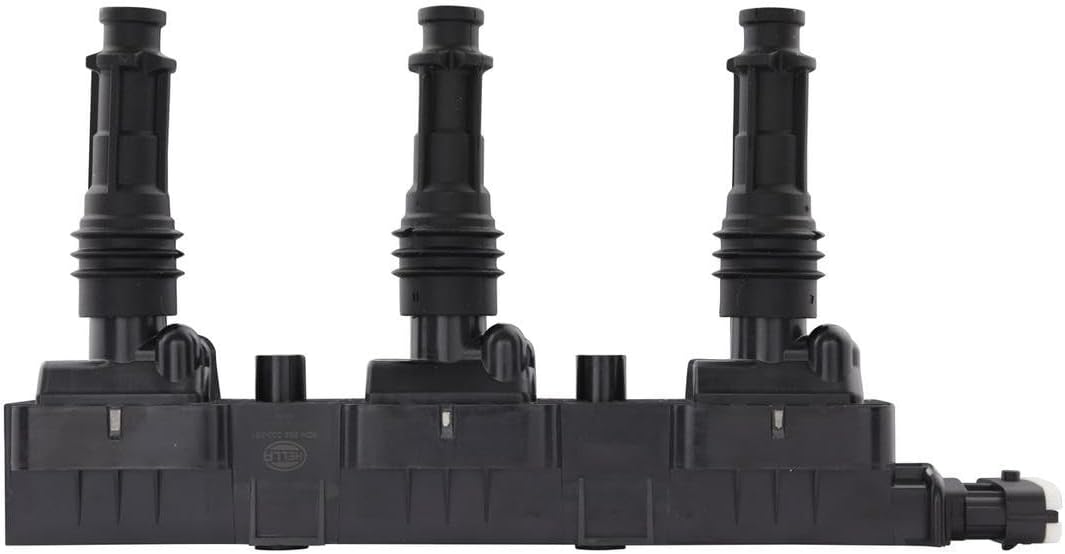 HELLA 5DA 358 000-351 Zündspule - 12V - 5-polig - Blockzündspule - geschraubt