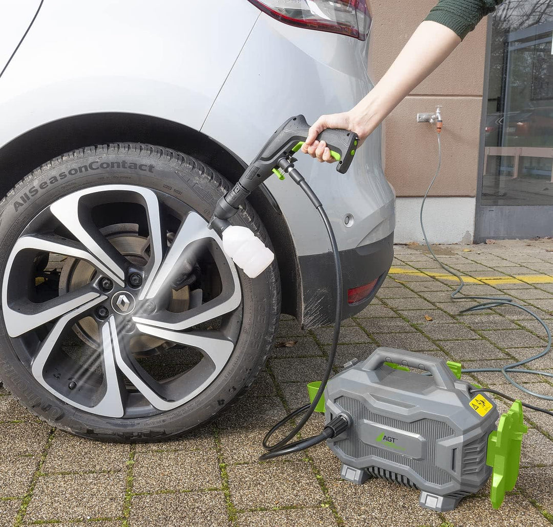 AGT Professional Druckreiniger: Hochdruckreiniger mit Multi-Lanze, 110 bar, 1.600 Watt, IPX5 (230V H