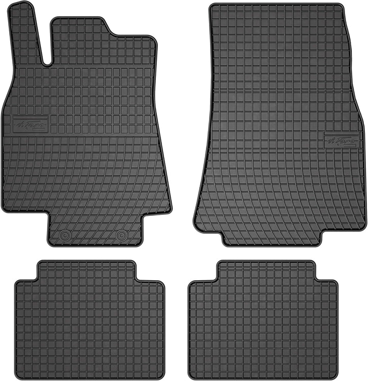 M MOTOS Gummimatten Auto Fussmatte passt für Mercedes B-Klasse W245 2005-2011 Verbessern Sie Ihren R