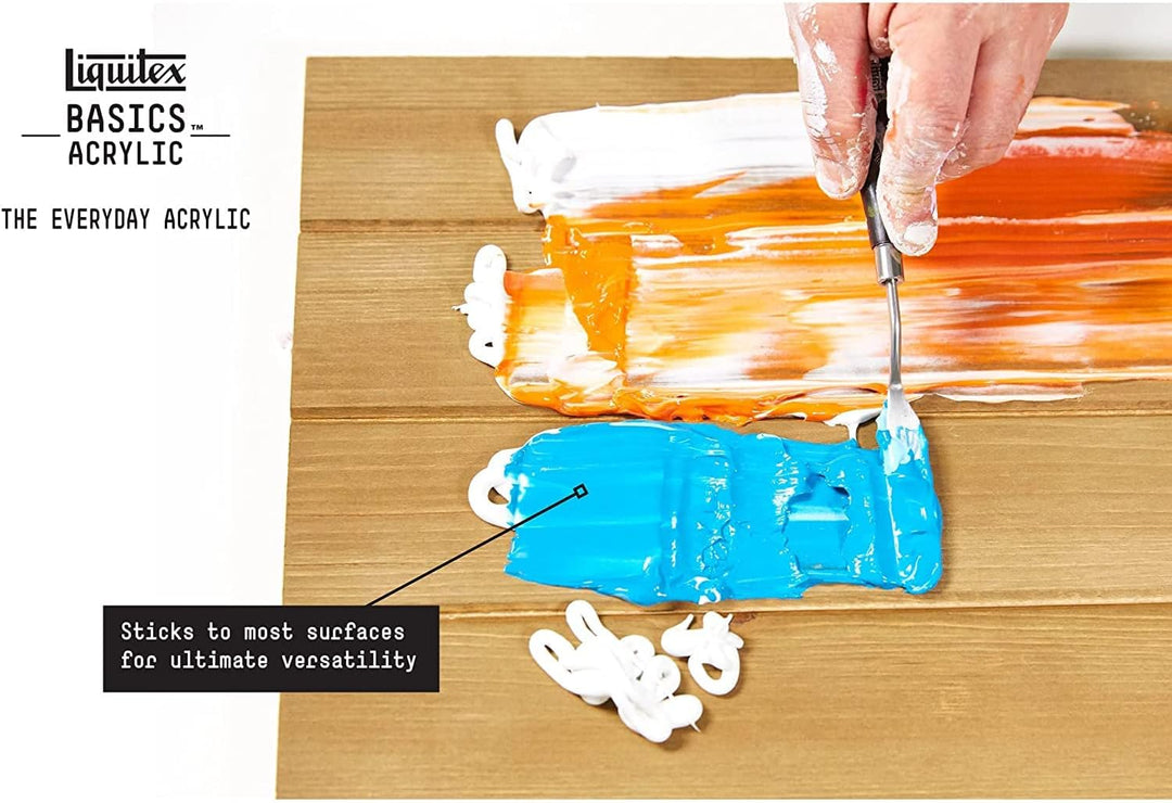 Liquitex 3699360 Basics Studio Acrylfarbe, 36 Farben in 22 ml tuben aus hochwertige und Beständige P