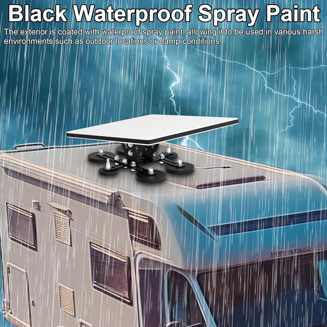 Starlink Mini Magnetic Roof Mount, Adjustable Tilt 160 Degree,6 Magnetic Bases with 211 lbs Suction