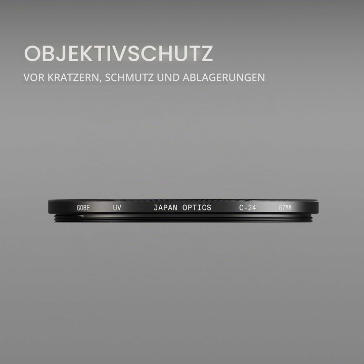 Gobe 58 mm UV-Objektivfilter (1Peak) Schwarz 58mm, 58mm