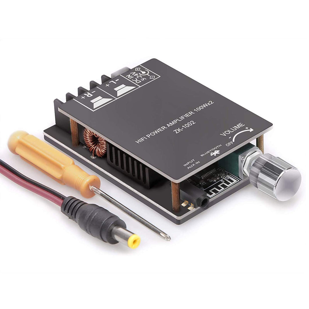 200W Bluetooth-Verstärkerplatine TPA3116,100W + 100W Audioverstärkerplatine mit LC-Filtertechnik, Zw