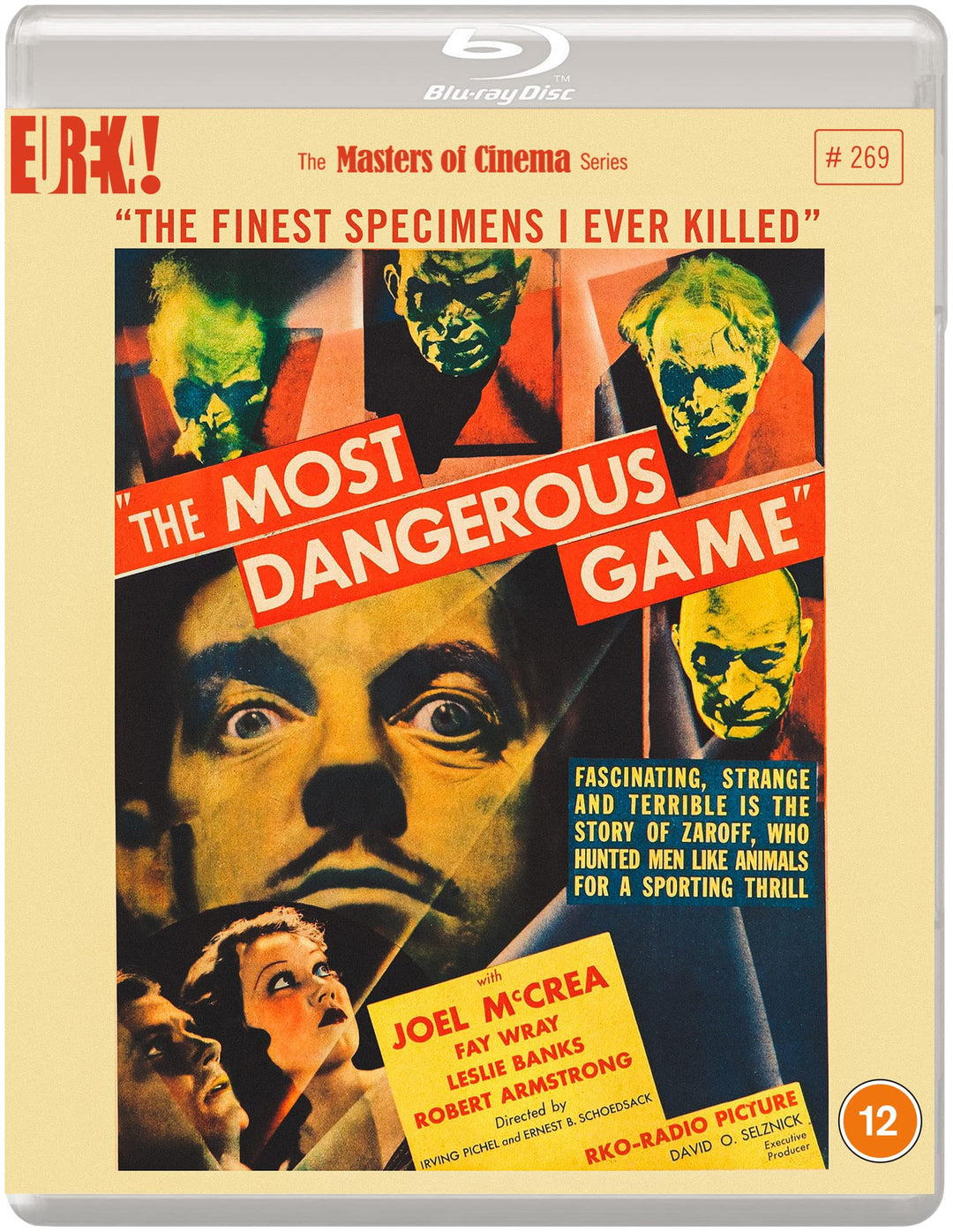 THE MOST DANGEROUS GAME (Masters of Cinema) Blu-ray, Blu-ray