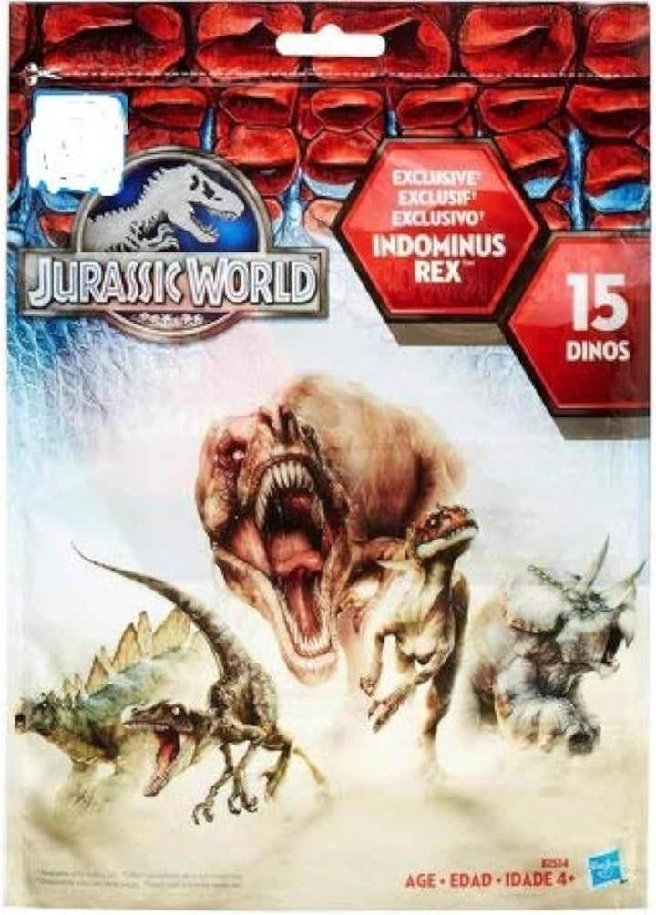 Jurassic Park Jurassic World Bag of 15 Exclusive 3 Mini Figures by Hasbro