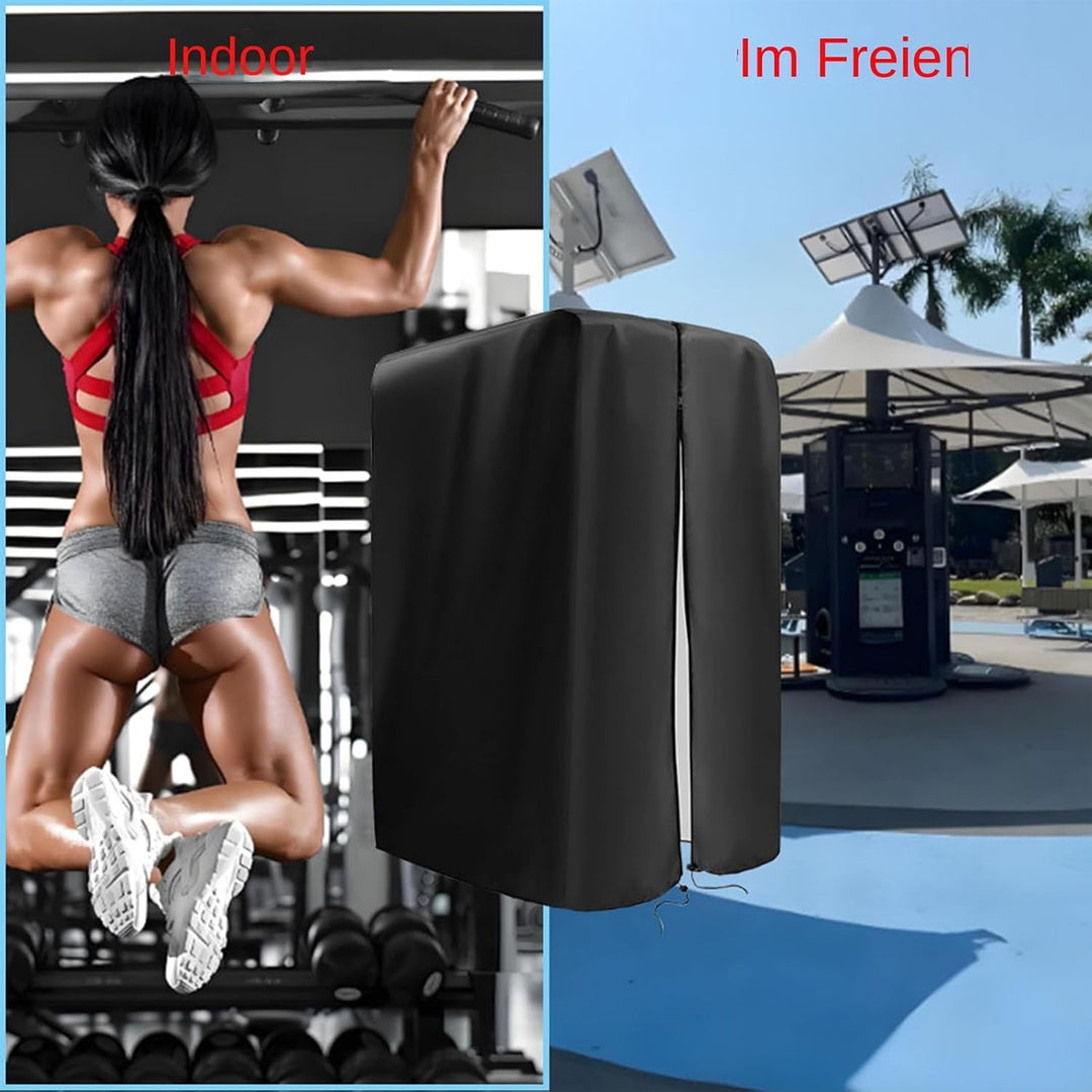 Pull Up Station Abdeckung - Trainings Kraftstation Abdeckung,Schutzhaube Für Fitnessgeräte Für Balko