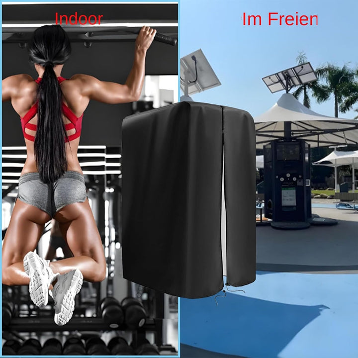Pull Up Station Abdeckung - Trainings Kraftstation Abdeckung,Schutzhaube Für Fitnessgeräte Für Balko