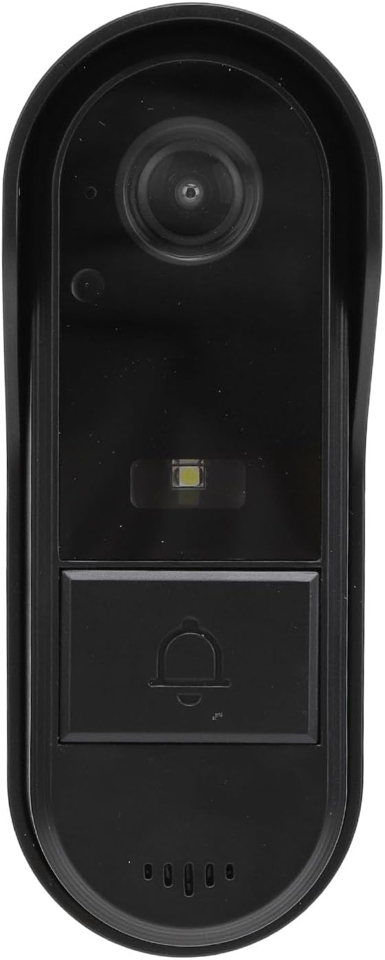 Yctze Kabellose Nachtsicht-Video-Türklingel, 1080P, 8 MP, 170° Weitwinkel, Zwei-Wege-Gespräch, IP66