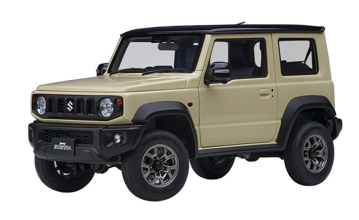 Autoart 1/18 Suzuki Jimny Sierra JB74 2018 Chiffon Ivory 78510