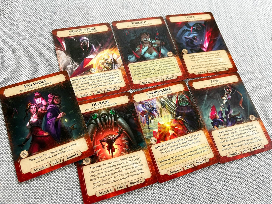 Plaid Hat Games | Ashes Reborn Red Rains: The Spawn of Shadowreck Expansion | Card Game | 2 Players