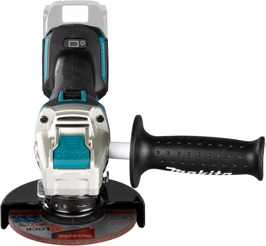 Makita DGA521ZX1 Akku-Winkelschleifer 18V mit Schiebeschalter (ohne Akku, ohne Ladegerät)
