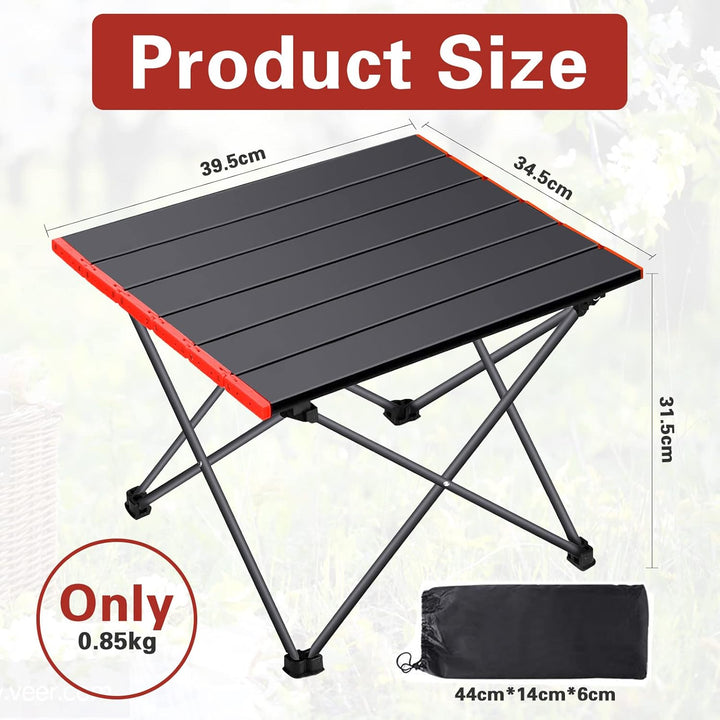 Tragbar Klapptisch,Campingtisch,Tragbarer Campingtisch,Leichter Klapptisch im Freien,Aluminium Campi