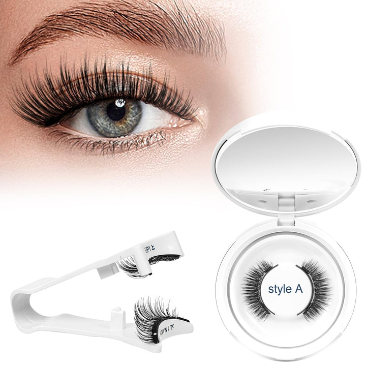 Higu clace Magnetische-Wimpern,Magnet Wimpern Ohne Eyeliner,Magnetische Wimpern mit Applikator,Wimpe