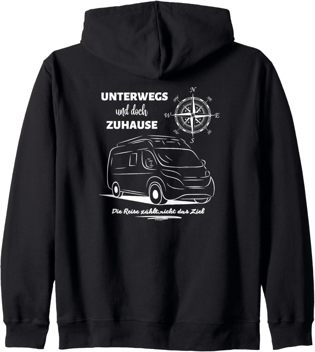 Campingplatz Kastenwagen Wohnmobil Spruch Kapuzenjacke