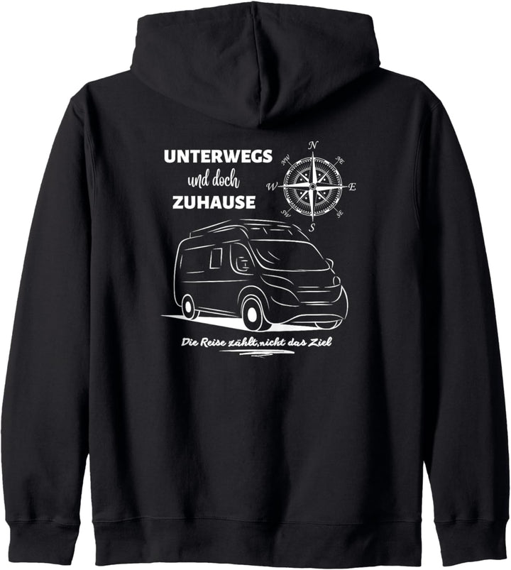 Campingplatz Kastenwagen Wohnmobil Spruch Kapuzenjacke