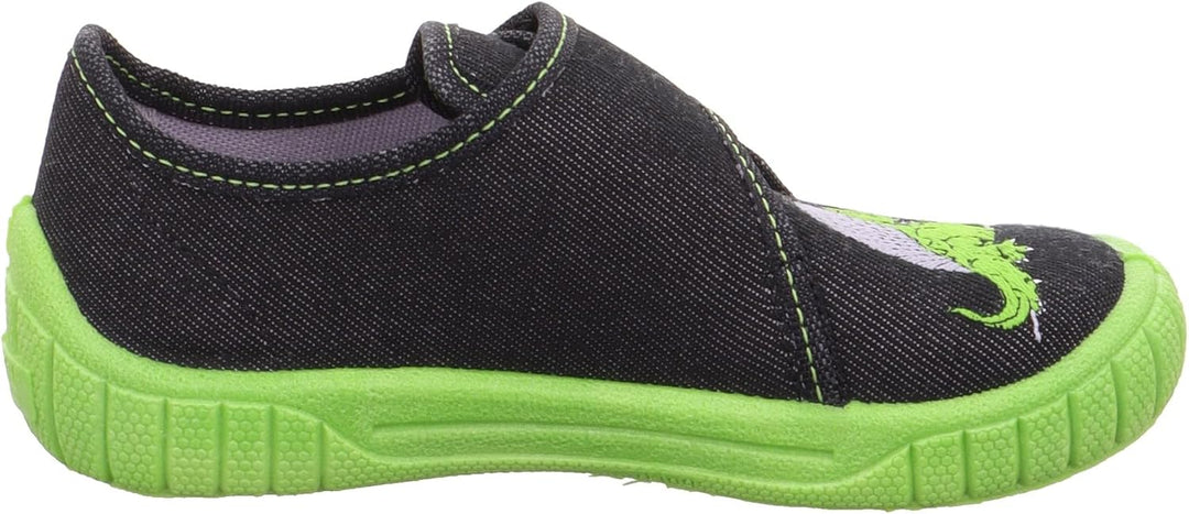 Superfit BILL Hausschuhe 1-800278 Jungen 23 EU Schwarz 0030, 23 EU Schwarz 0030
