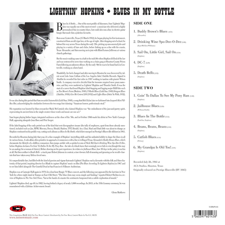 Blues in My Bottle, Vinyl