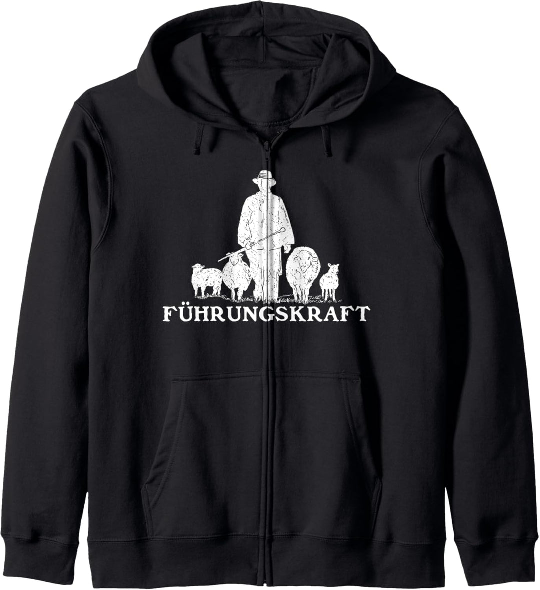 Führungskraft Schaf Schäfer Kapuzenjacke